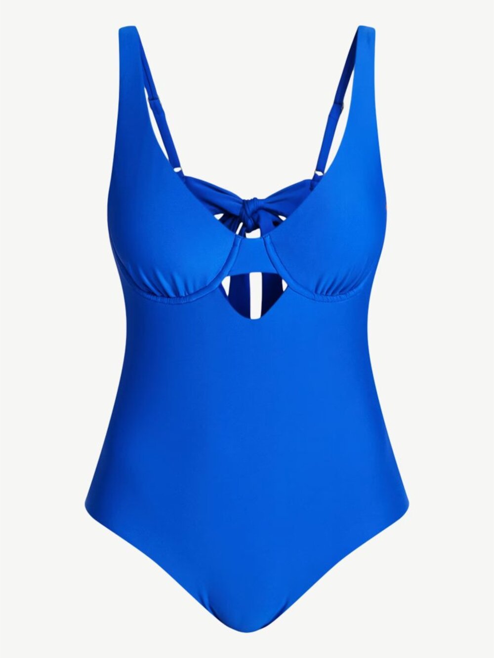 Time and Tru Women's Underwire One Piece Swimsuit